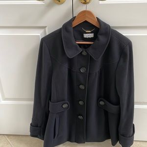 Ann Taylor Loft Navy wool coat XL
